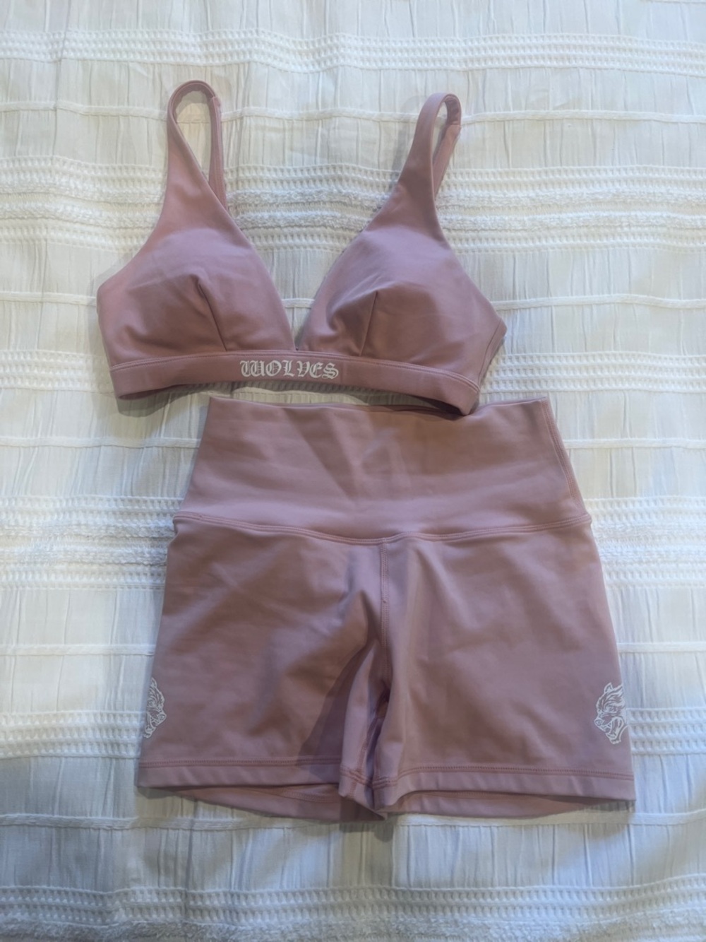 Women's Dusty Rose Athletic Shorts